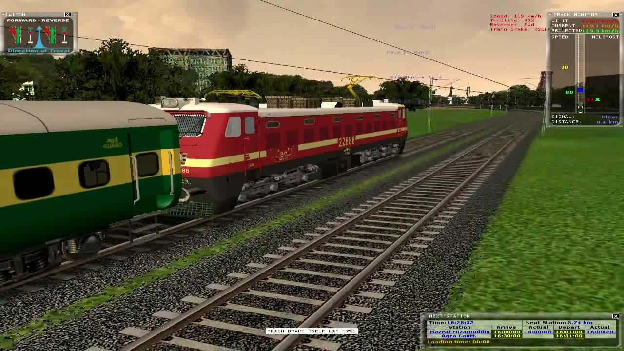 microsoft train simulator indian railways game free